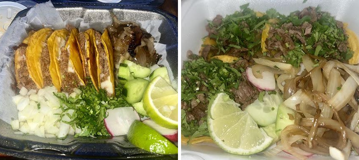 Aztecas Taco Truck Menu